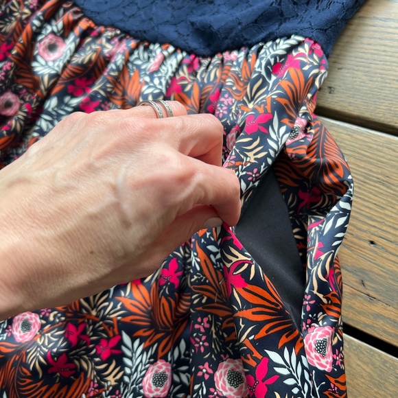 Anthropologie Weston Lifta Lace Floral Dress - Picture 5 of 14